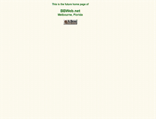 Tablet Screenshot of bbweb.net
